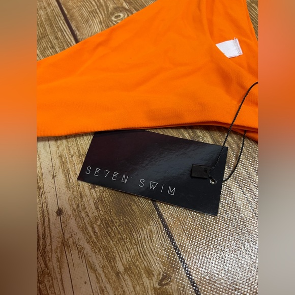 NWT Seven Swim Perfect Peach Bikini Bottoms in Orange - Picture 6 of 7